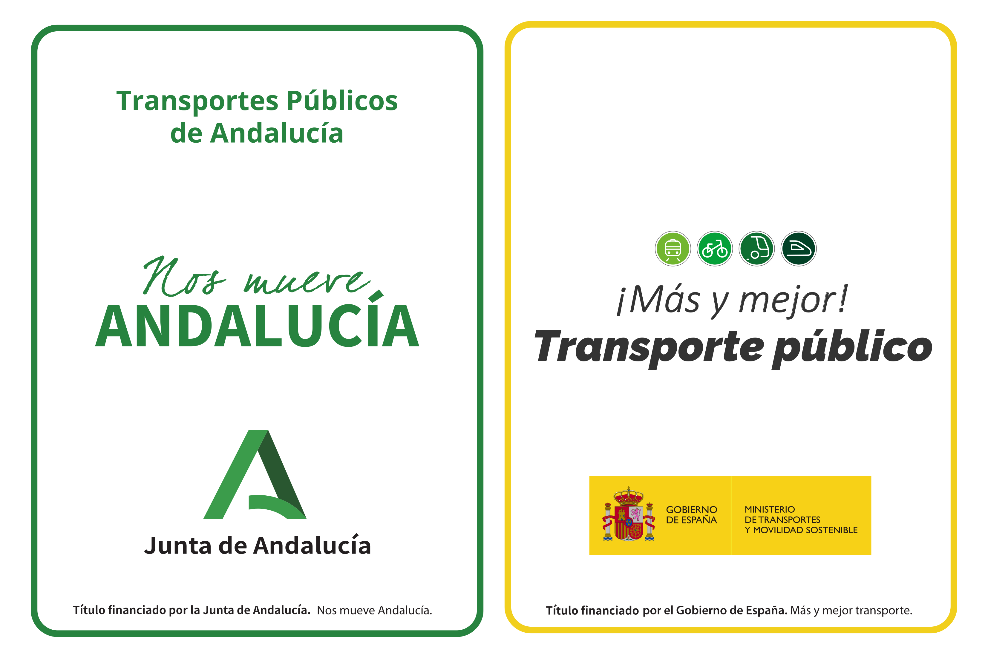 Junta de Andalucía - Títulos del Transporte Metropolitano