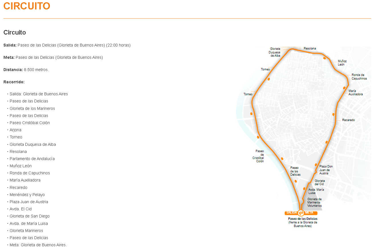 circuito nocturna kh7
